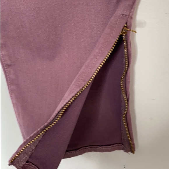 J. Crew Toothpick Ankle Zip  Jeans  32 - Picture 11 of 16